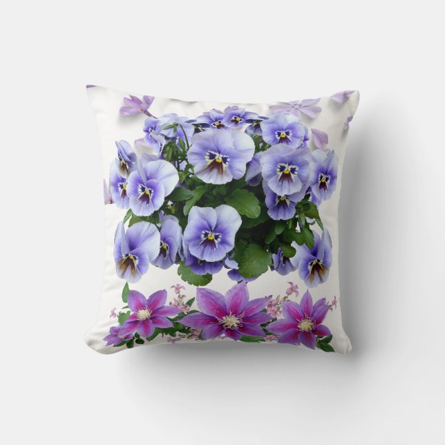 Coussin Rassemblement de jardin (Recto)