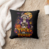 Coussin Raton laveur Halloween Vampire Trick or Trash (Couverture)