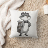 Coussin Raton laveur marié avec cravate (Couverture)