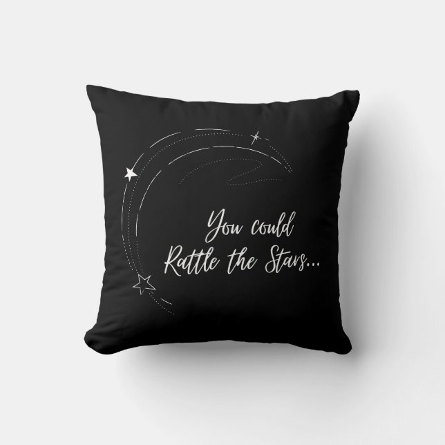 Coussin Rattle the Stars (Recto)