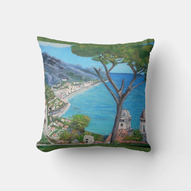 Coussin Ravello, Italie - carreau (Recto)