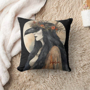 Coussin Raven Witch
