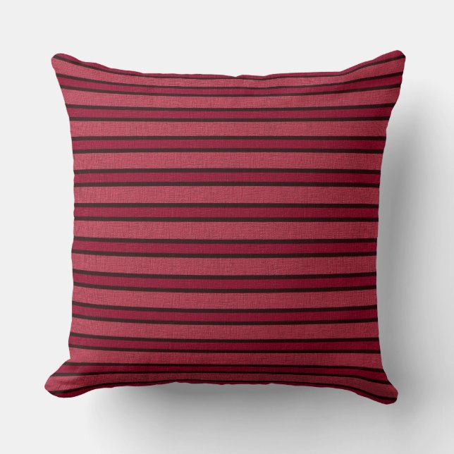 Coussin Rayé décoratif (Recto)