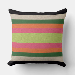 Coussin Rayé décoratif