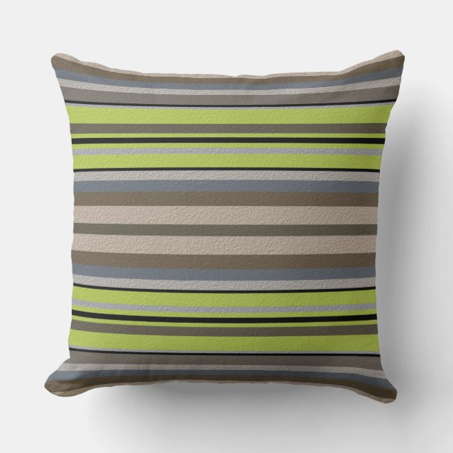 Coussin Rayé décoratif (Recto)