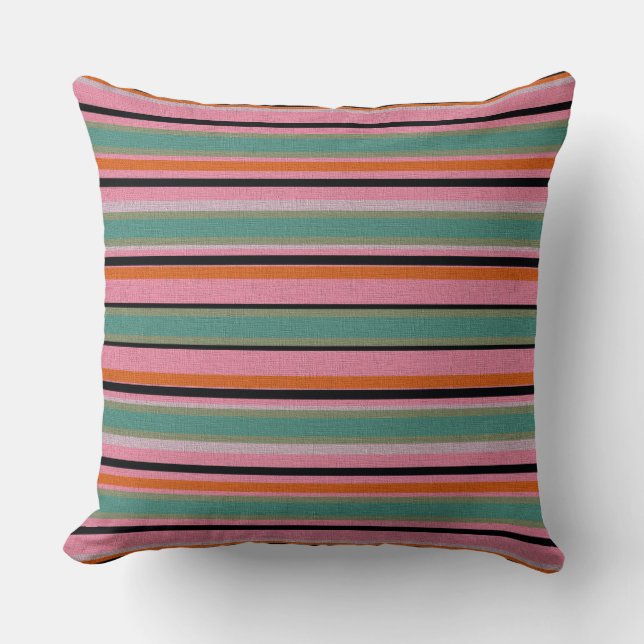 Coussin Rayé décoratif (Recto)