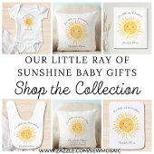 Coussin Rayon Personnalisé De La Pépinière De Soleil