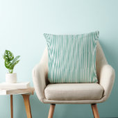 Coussin Rayure à carreaux vert Forrest (Chaise)