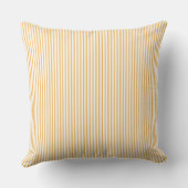 Coussin Rayure à points jaunes (Verso)