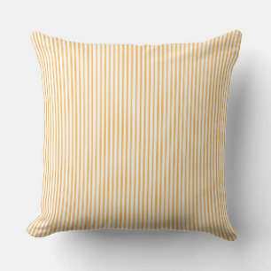 Coussin Rayure à points jaunes