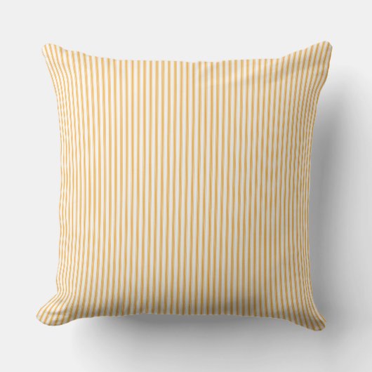Coussin Rayure à points jaunes (Recto)