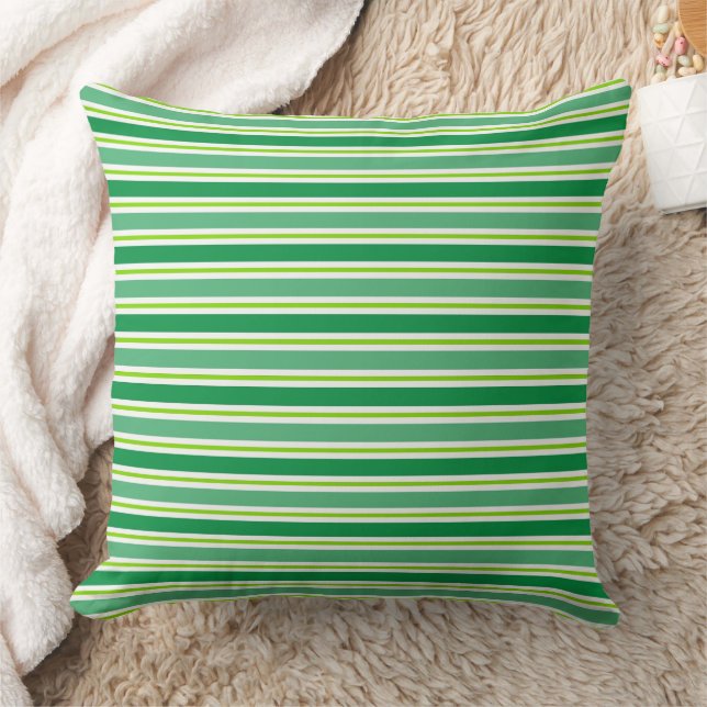 Coussin Rayure horizontale multi-largeur classique sans co (Couverture)