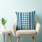 Coussin Rayure Nordique Pastel (Chaise)