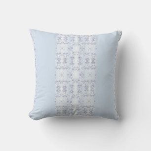 Coussin Rayure Sérénité Bleue