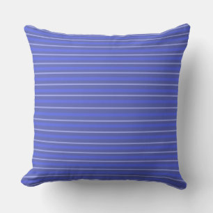 Coussin rayures art abstrait