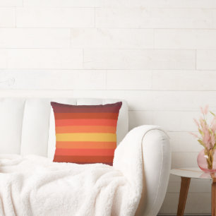 Coussin Rayures Colorées