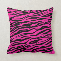Rayures de Tigre Chaud Rose Clair Fourrure