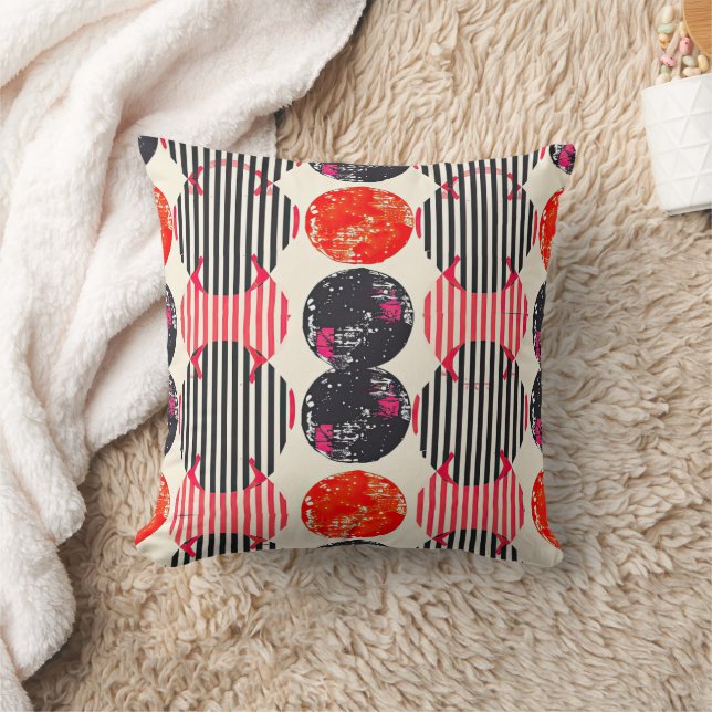 Coussin Rayures de tranches de Citrus Gras (7) (Couverture)
