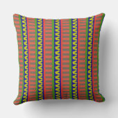 Coussin Rayures et symboles (Verso)