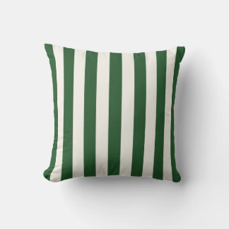 Coussin Rayures Intemporelles Vert