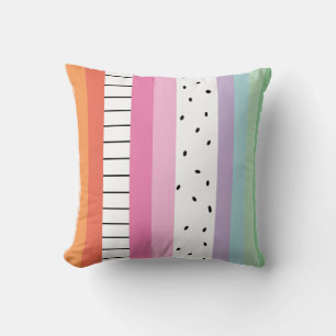 Coussin Rayures Pop Whimsical
