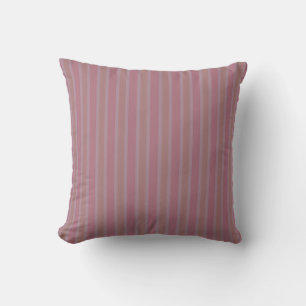 Coussin Rayures roses de rose turque