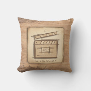Coussin réalisateur, acteur, réalisateur idée cadeau