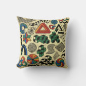 Coussin Rebellious Geometries (Recto)