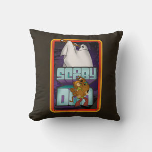 Coussin Recherche de fantôme de Scooby-Doo hirsute et