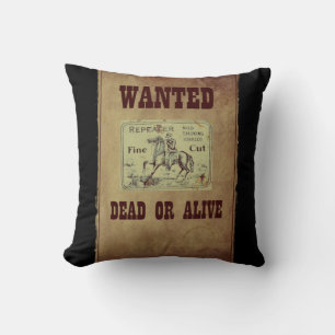 Coussin Recherché mort ou vivant