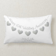 10e anniversaire du mariage d'étain du coeur