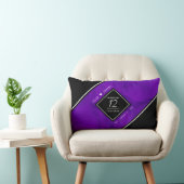 Coussin Rectangle 12ème anniversaire de la Mariage de soie (Chaise)