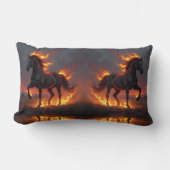 Coussin Rectangle « 2026 – L'année du cheval de feu » (Recto)