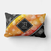 Coussin Rectangle 23e anniversaire de Mariage de Topaz impérial (Recto)