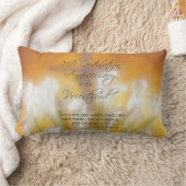 Coussin Rectangle 25e anniversaire d'Ordination Prêtrise Lys (Couverture)