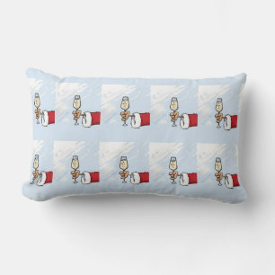 COUSSIN RECTANGLE 2 CÔTÉ PÈRE NOËL TOASANT NOËL&HAPPY HOUR CÔTÉS