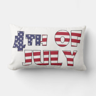 Coussin Rectangle 4 juillet