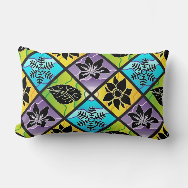 Coussin Rectangle 4 saisons (Recto)