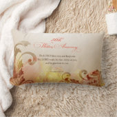 Coussin Rectangle 50e anniversaire de mariage, que le Seigneur bénis (Couverture)