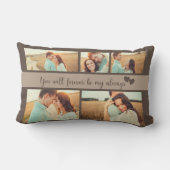 Coussin Rectangle 5 Citation Amour Mariage Fiançailles photo (Verso)