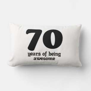 Coussin Rectangle 70 ans d'en être fier