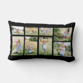 Coussin Rectangle 8 Collage de photos de famille Créez votre propre (Verso)