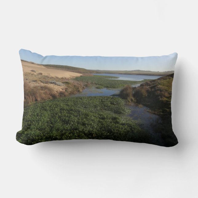 Coussin Rectangle Abbotts Lagoon I à Point Reyes National Seashore (Recto)