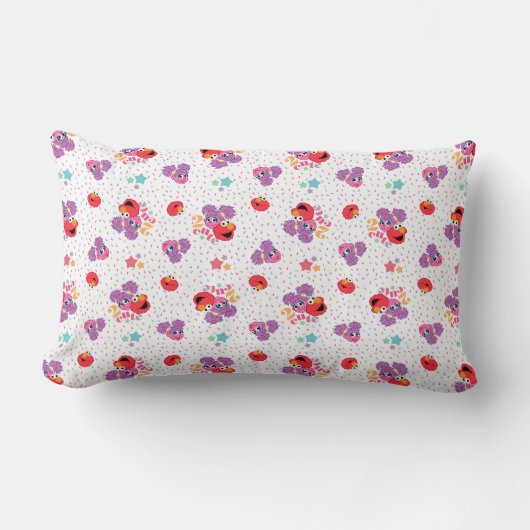 Coussin Rectangle Abby et Elmo 2 motif mignon (Recto)