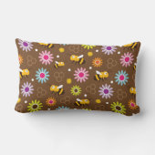 Coussin Rectangle Abeille & Fleurs (Verso)