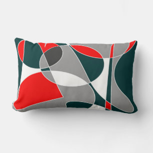 Coussin Rectangle Abstrait #76