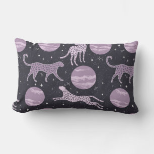 Coussin Rectangle Abstrait cosmos sans couture motif, arrière - plan