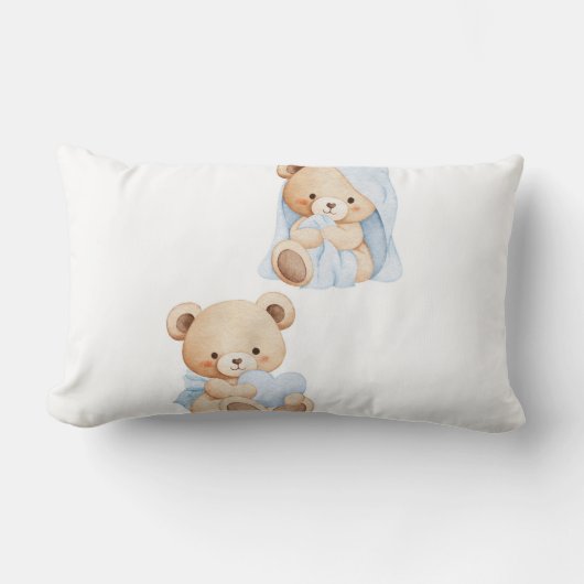 Coussin Rectangle Adorable Cute Cushion – Sweet & Cozy Design (Recto)