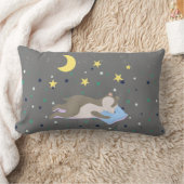 Coussin Rectangle Adorables motifs gris enfants (Couverture)