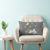 Coussin Rectangle Adorables motifs gris enfants (Chaise)